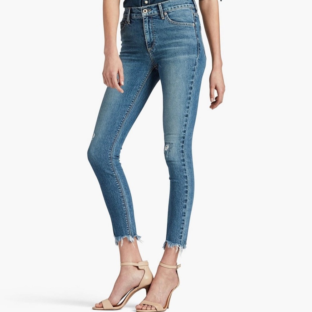 LUCKY BRAND Bridgette Ankle High Rise Skinny